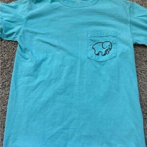 Blue Elephant Pocket T-Shirt